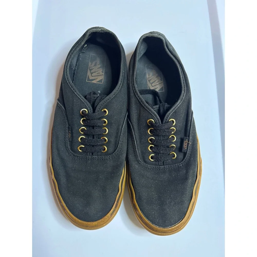 Vans Black Canvas Sneakers Mens Size 10
